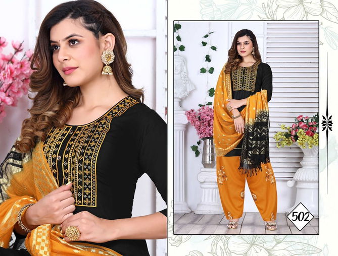 Riyaa Levisa 1 Rayon Designer Fancy Wear Ready Made Suit Collection